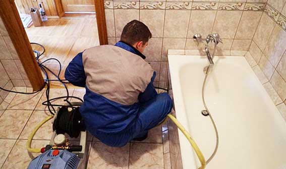 Как работаем по прочистке ванны
