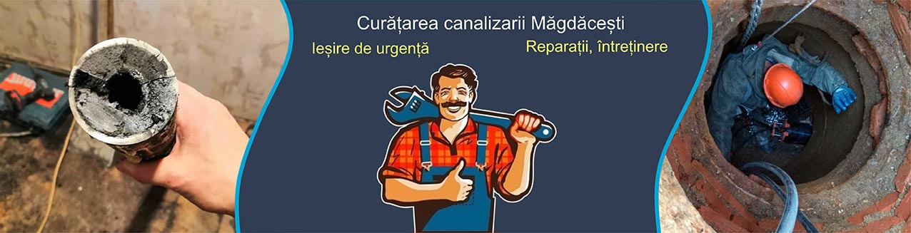Curatarea canalizarii Magdacesti