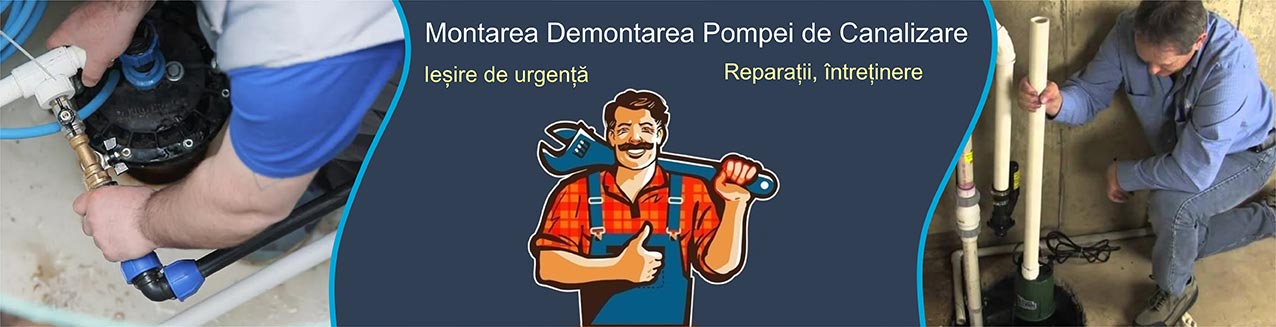 Montarea si Demontarea Pompei de Canalizare