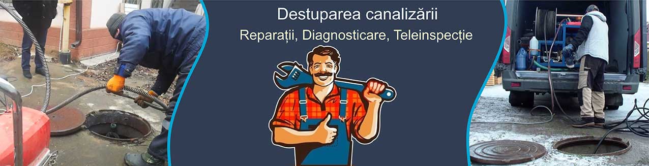 Destuparea canalizării 