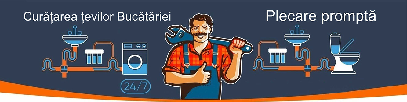 Curățarea țevilor din bucătărie
